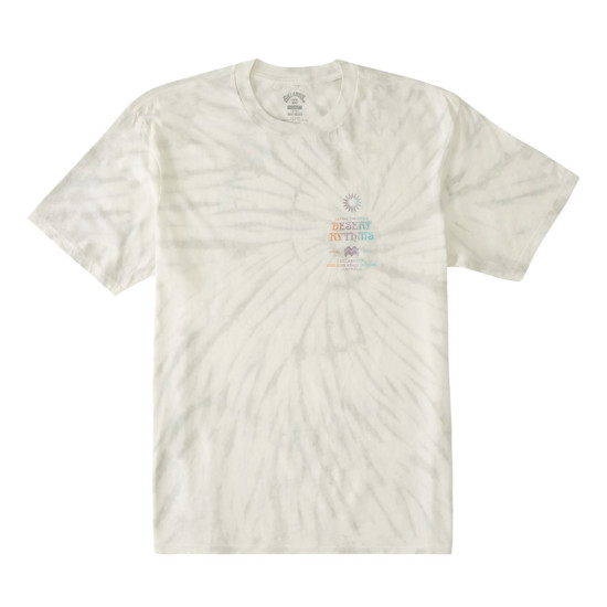Billabong Ανδρική κοντομάνικη μπλούζα Yellow Sun Tie Dye - Short Sleeve T-Shirt for Men
